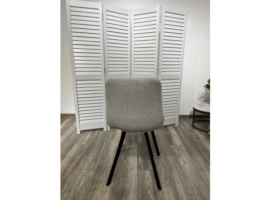 Стул ELVIS WZ2042-02 светло-бежевый фактурный велюр / черный каркас в Ростове-на-Дону