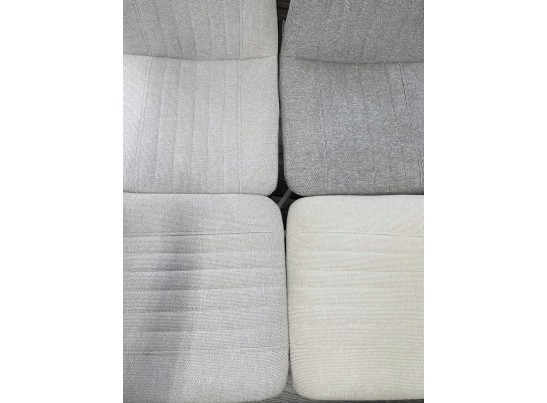 Стул ELVIS WZ2042-01 молочный фактурный велюр / белый каркас в Ростове-на-Дону