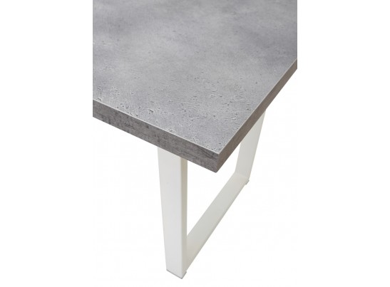 Стол ЛОФТ Бетон Портленд/ Белый 138 в Ростове-на-Дону