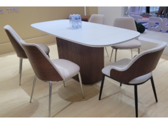 Стол CARY 220 цвет БЕЛЫЙ МРАМОР M326/ Каркас OAK, ®DISAUR в Ростове-на-Дону Стол CARY 220 цвет БЕЛЫЙ МРАМОР M326/ Каркас OAK, ®DISAUR в Ростове-на-Дону