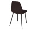 Стул CASSIOPEIA G028-27 темно-коричневый, ткань/ серый каркас в Ростове-на-Дону