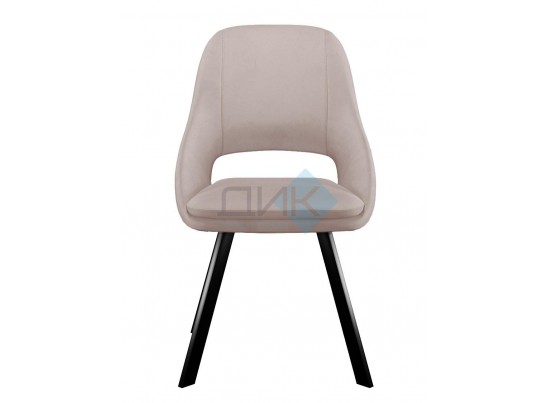 Стул ASP, 360 град. поворот. B5 Капучино, велюр / черный каркас, в Ростове-на-Дону