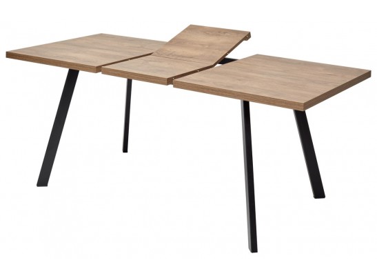 Стол BRICK M 120 Дуб Канзас/ Черный в Ростове-на-Дону