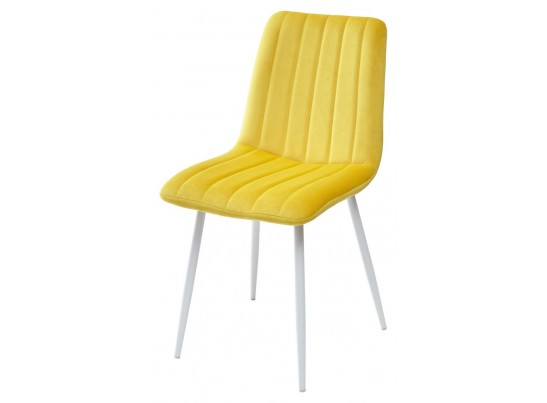 Стул DUBLIN G108-22 золотая осина, велюр / белый каркас в Ростове-на-Дону