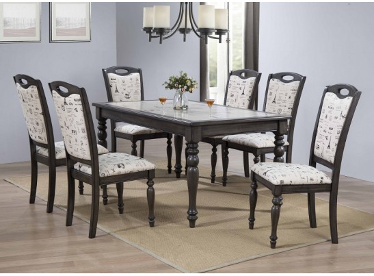 Стул LT C17443 DARK GREY #G521/ FABRIC FB62 PARIS в Ростове-на-Дону