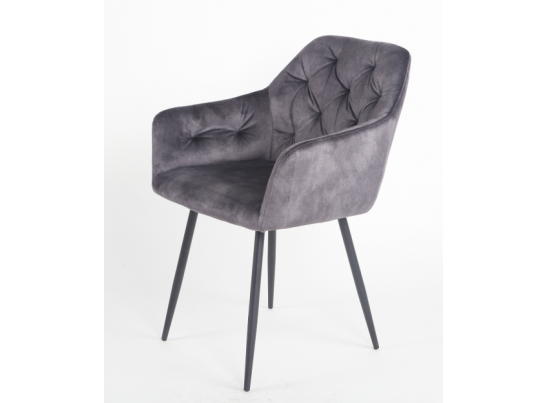 Стул PERU BLUVEL-14 GREY, велюр M-City в Ростове-на-Дону