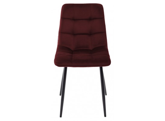 Стул CHILLI G062-36 бургунди, велюр / черный каркас в Ростове-на-Дону