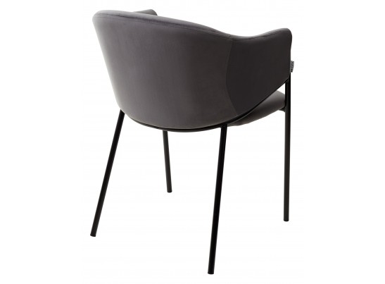 Стул DILL BLUVEL-14 серый, велюр / черный каркас, в Ростове-на-Дону