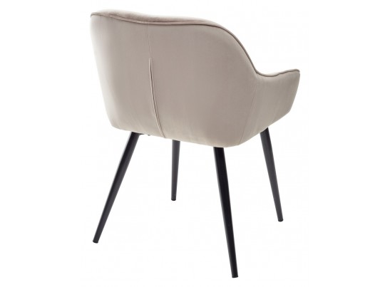 Стул BREEZE G108-10 светлый кварц/ черный каркас, велюр в Ростове-на-Дону