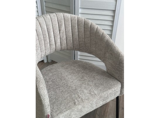 Стул SNUG 3018-03 светло-серый, шенилл / черный каркас, ®DISAUR в Ростове-на-Дону