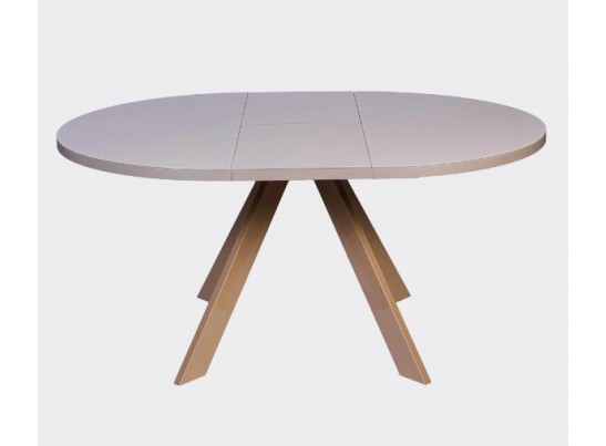 Стол МОНТЕН 120 Капучино, стекло / Капучино, в Ростове-на-Дону