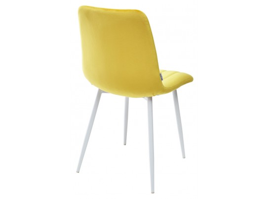 Стул DUBLIN G108-22 золотая осина, велюр / белый каркас в Ростове-на-Дону