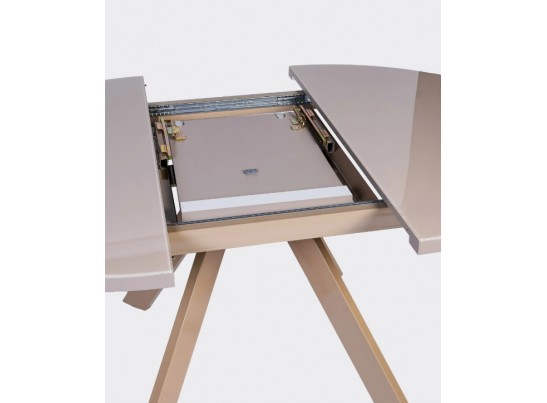 Стол МОНТЕН 120 Капучино, стекло / Капучино, в Ростове-на-Дону