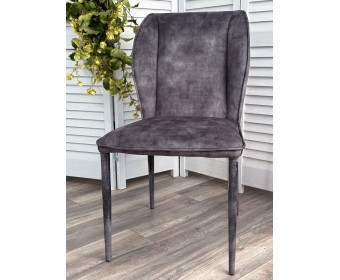 Стул SONDRIO Grey Color-32, велюр / каркас в "чулках", ®DISAUR