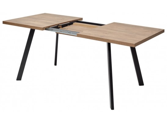 Стол BRICK M 120 Дуб Канзас/ Черный в Ростове-на-Дону