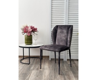 Стул SONDRIO Grey Color-32, велюр / каркас в "чулках", ®DISAUR