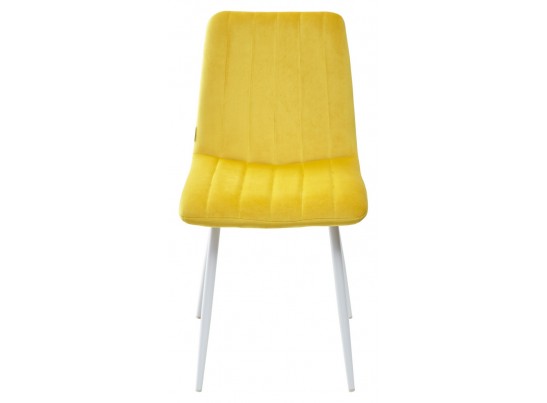 Стул DUBLIN G108-22 золотая осина, велюр / белый каркас в Ростове-на-Дону