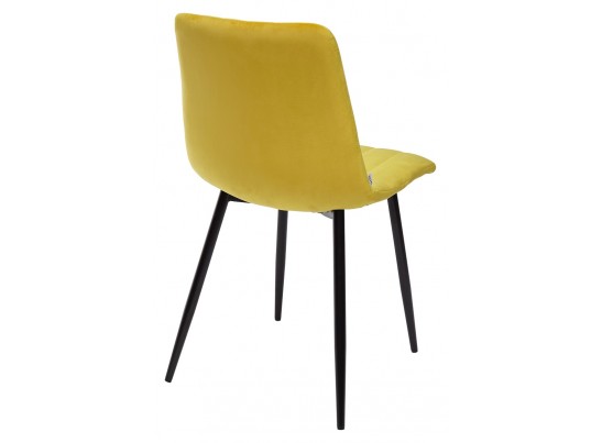 Стул DUBLIN G108-22 золотая осина/ черный каркас, велюр в Ростове-на-Дону