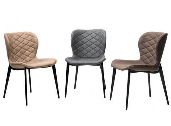 Стул КЛОД, цвет Kiprus-03 Латте, искусственная замша / черный каркас в Ростове-на-Дону