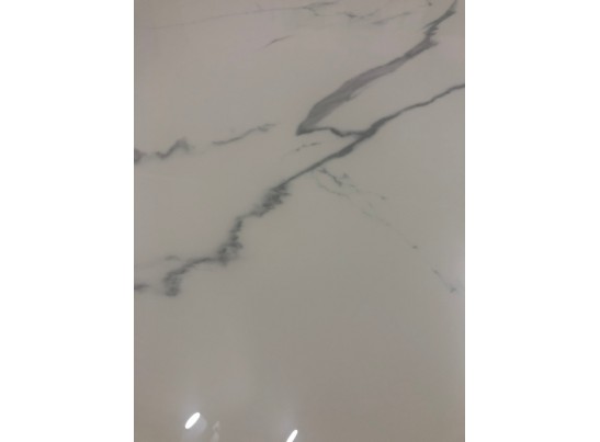 Стол CORNER 120 GLOSS STATUARIO WHITE SOLID CERAMIC / BLACK, ®DISAUR в Ростове-на-Дону Стол CORNER 120 GLOSS STATUARIO WHITE SOLID CERAMIC / BLACK, ®DISAUR в Ростове-на-Дону