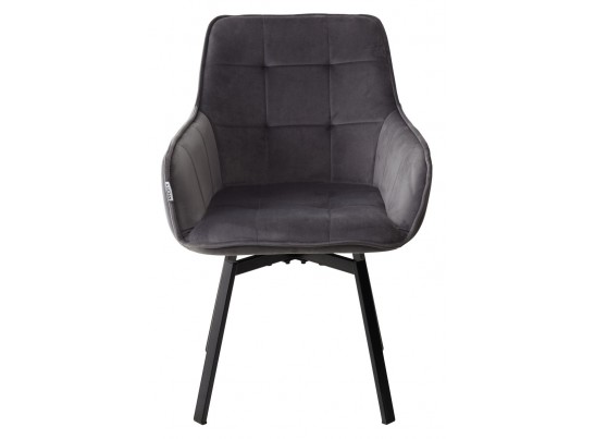 Стул MAVERICK 360 град. поворот. BLUVEL-14 GREY/ черный каркас, в Ростове-на-Дону