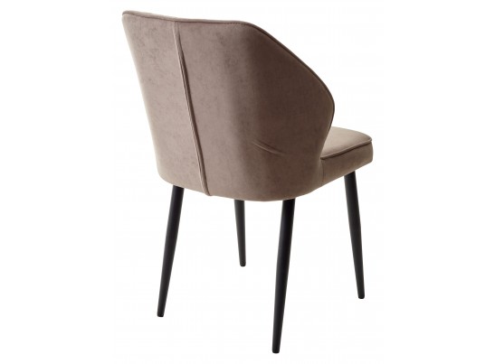 Стул VENA, цвет B5 Капучино, велюр/ черный каркас в Ростове-на-Дону