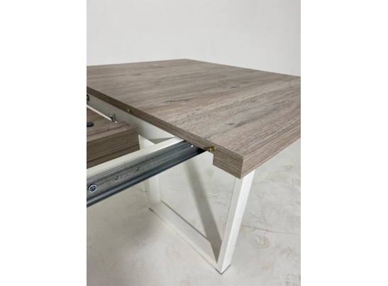 Стол ЛОФТ 138 Дуб Анкона/ Белый в Ростове-на-Дону