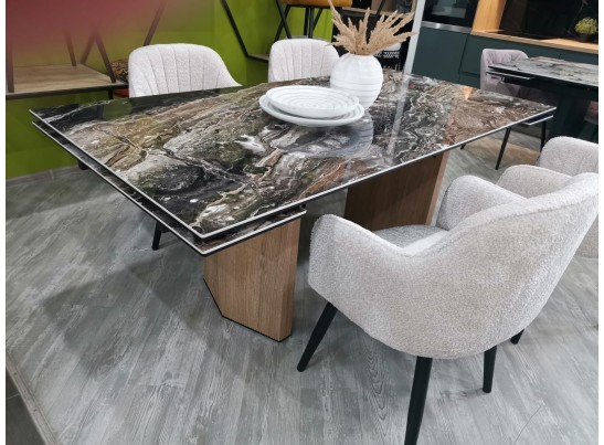 Стол МОЦАРТ 200 AMADEUS POLISHED, керамика / Дуб монтана в Ростове-на-Дону Стол МОЦАРТ 200 AMADEUS POLISHED, керамика / Дуб монтана в Ростове-на-Дону