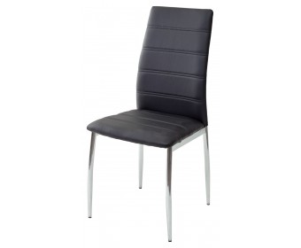 Стул DESERT 603 черный #605, экокожа 