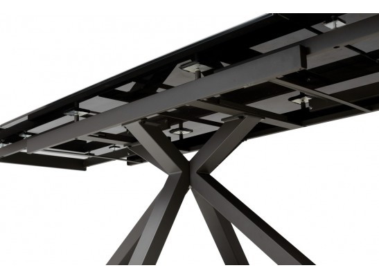 Стол ALTO 160 KL-136 Серый мрамор матовый, итальянская керамика/ GREY1 каркас в Ростове-на-Дону