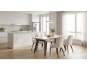 Купить Стол БЭТИС (BETIS) 180 цвет МРАМОР (MATTE GILDED WHITE SOLID CERAMIC) / Орех (WALNUT), ®DISAUR по цене 91900 в Екатеринбурге