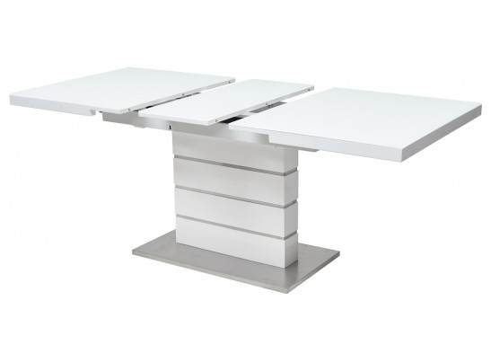 Стол QUADRO 140 WHITE GLASS белый глянец в Ростове-на-Дону
