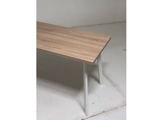 Стол ФИН 120 Дуб Бардолино/ белый каркас в Ростове-на-Дону