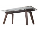 Купить Стол БЭТИС (BETIS) 180 цвет МРАМОР (MATTE GILDED WHITE SOLID CERAMIC) / Орех (WALNUT), ®DISAUR по цене 91900 в Екатеринбурге