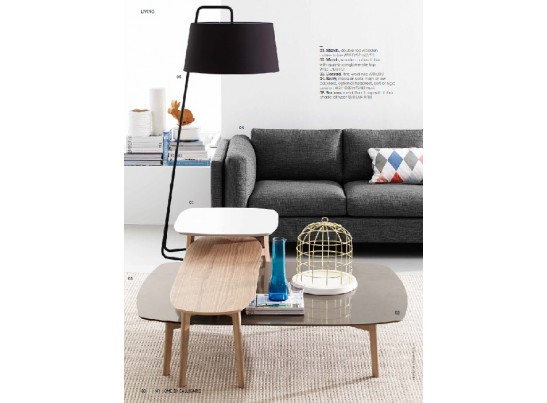 Стол журн. MATCH CS/5084-D,P94 TOP WH/P12 TOP/P12 BASE SMOKE в Ростове-на-Дону