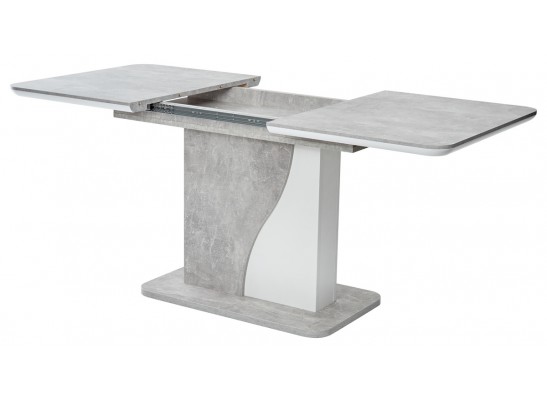 Стол SIRIUS 120 Бетон/ Белый в Ростове-на-Дону