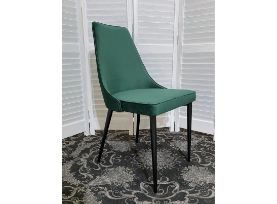 Стул NEPAL-P ЗЕЛЕНЫЙ #19, велюр/ черный каркас в Ростове-на-Дону