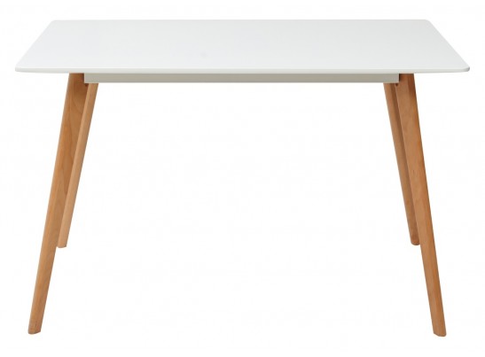 Стол ABELE 120 белый/массив бука в Ростове-на-Дону