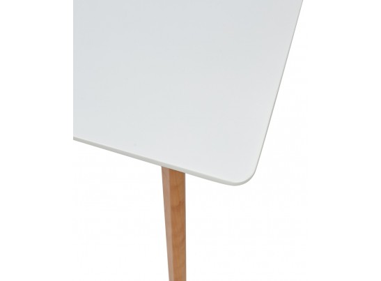 Стол ABELE 120 белый/массив бука в Ростове-на-Дону