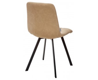 Стул CHILLI SQUARE RU-16 бежевый винтаж, PU 
