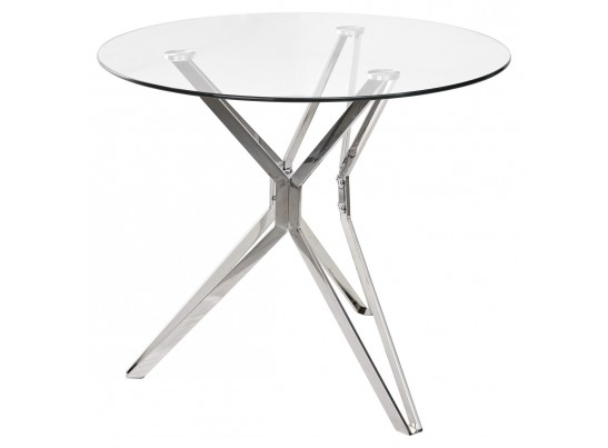 Стол RIGA D90 прозрачный в Ростове-на-Дону