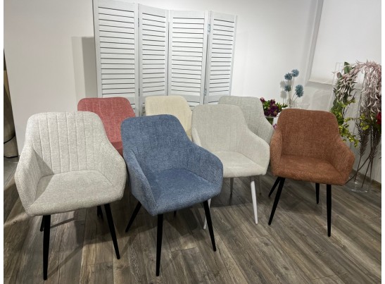 Стул BRANDY WZ2042-08 бронзовый фактурный велюр/ черный каркас в Ростове-на-Дону