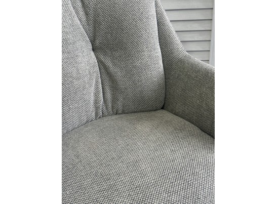 Стул DORE Garna-018 серый, ткань / черный каркас, ®DISAUR в Ростове-на-Дону