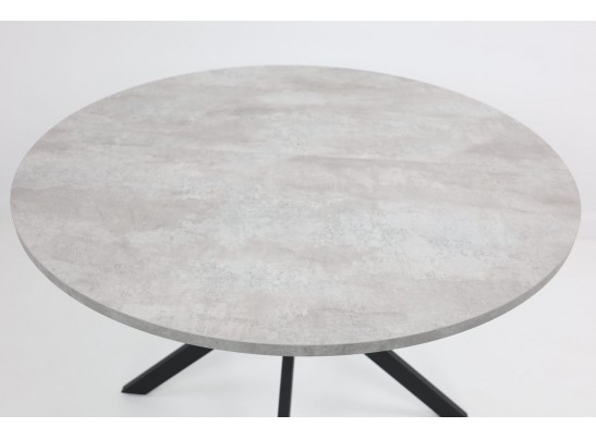 Стол ВЕГА D110 раскладной Цемент /черный каркас в Ростове-на-Дону