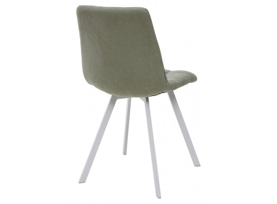 Стул CHILLI SQUARE UF860-11B мятный, ткань/ белый каркас в Ростове-на-Дону