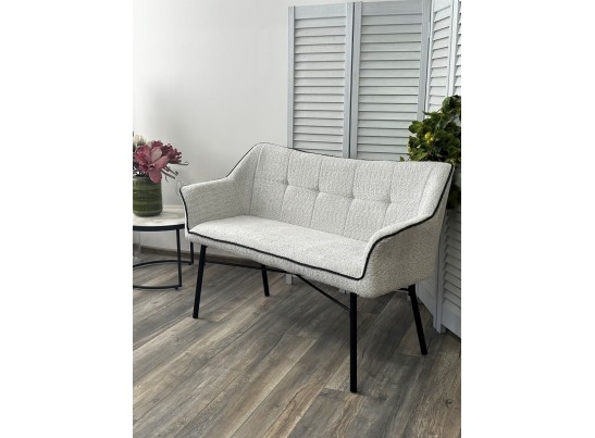 Скамья BERGAMO UF998-14 светло-серый, букле / UF998-16 темно-серый / Товарный знак DISAUR в Ростове-на-Дону