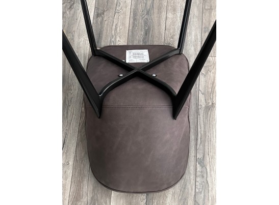 Стул КЛОД, цвет Kiprus-04 Коричневый, искусственная замша / черный каркас в Ростове-на-Дону