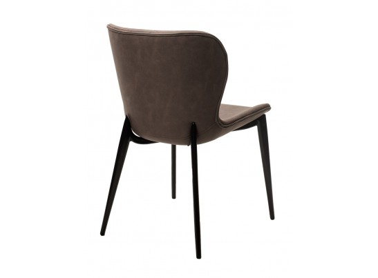 Стул КЛОД, цвет Kiprus-04 Коричневый, искусственная замша / черный каркас в Ростове-на-Дону