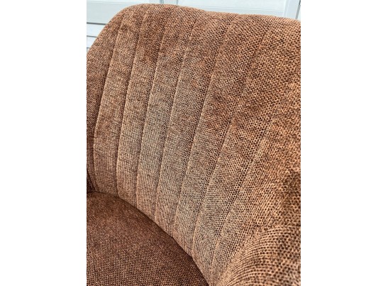 Стул BRANDY WZ2042-08 бронзовый фактурный велюр/ черный каркас в Ростове-на-Дону