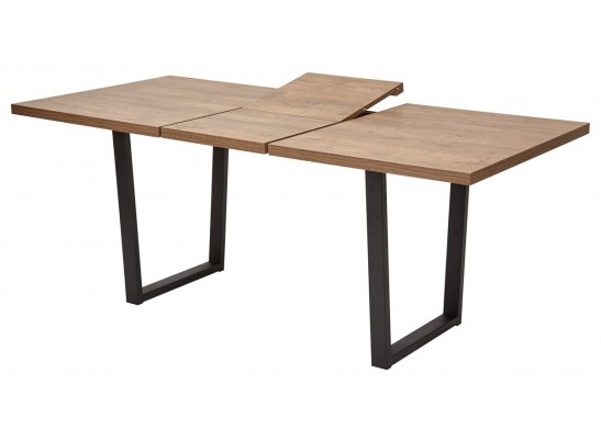 Стол ЛОФТ 138 Дуб Канзас/ Черный в Ростове-на-Дону